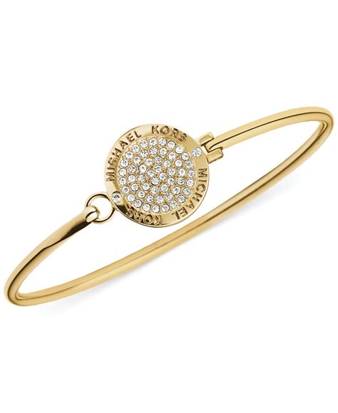 michael kors gold chunky bracelet|Michael Kors gold bracelet women.